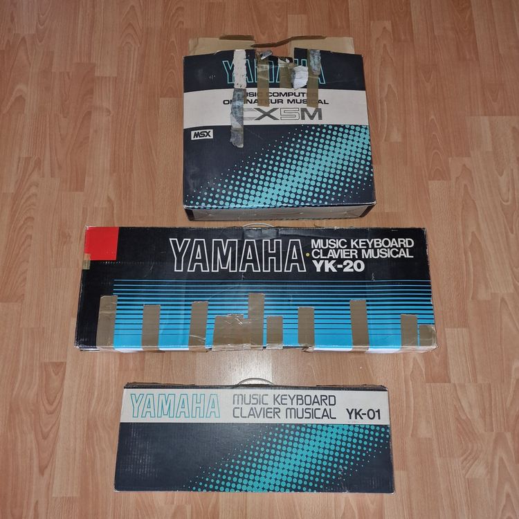 MSX Yamaha CX5M et accessoires 7