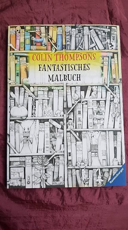 Bücher: Fantastisches Malbuch Erwachsene Colin Thompson Ravensburger – Neu (gemäss Beschreibung) aus Basel von him_5r5n