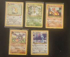Pokémon Vintage WOTC Lot MP-NM Base Jungle Fossil Unlimited