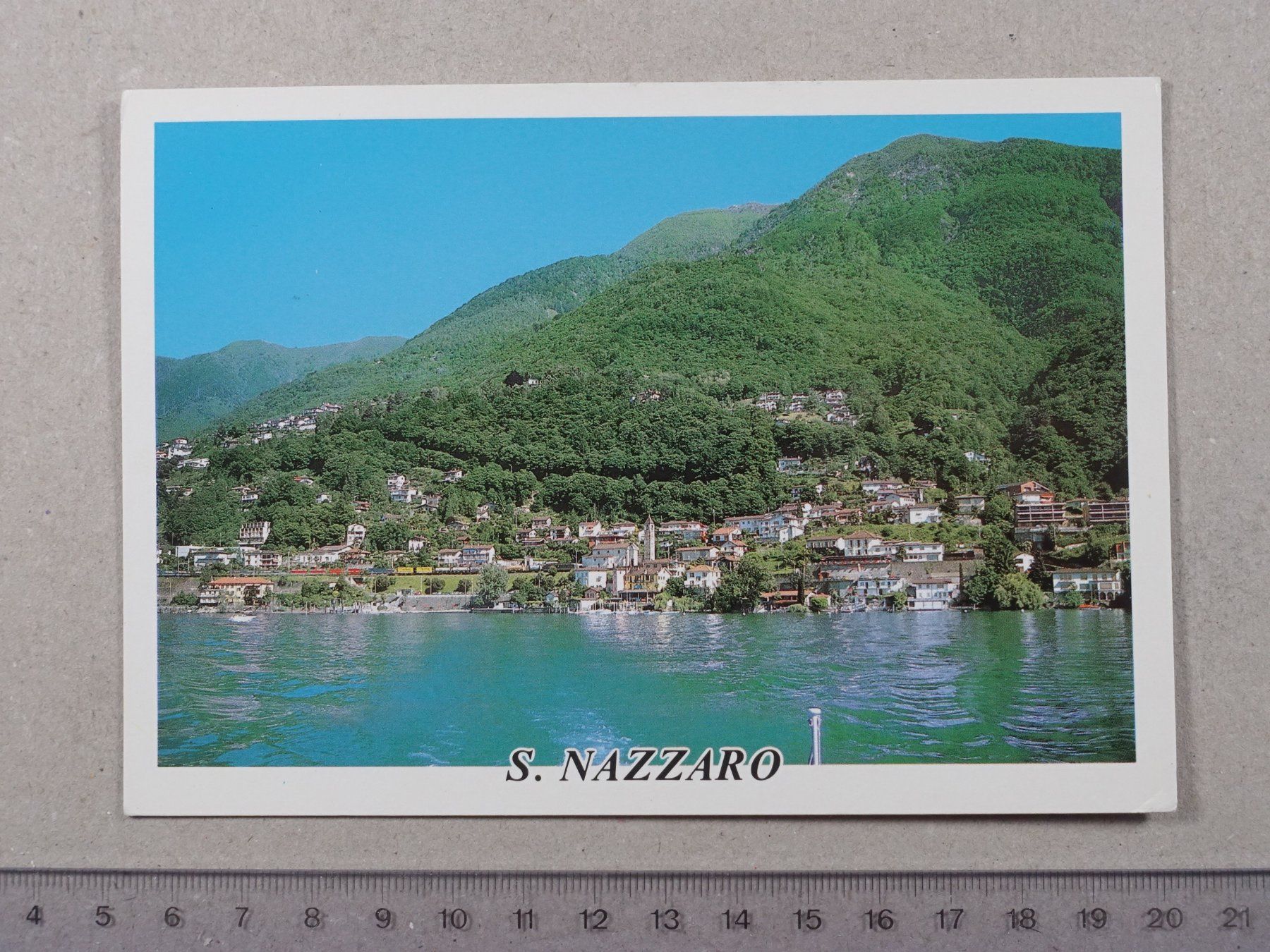 Ansichtskarten: S. Nazzaro, 1988 – Gebraucht aus Lenzburg von fh1