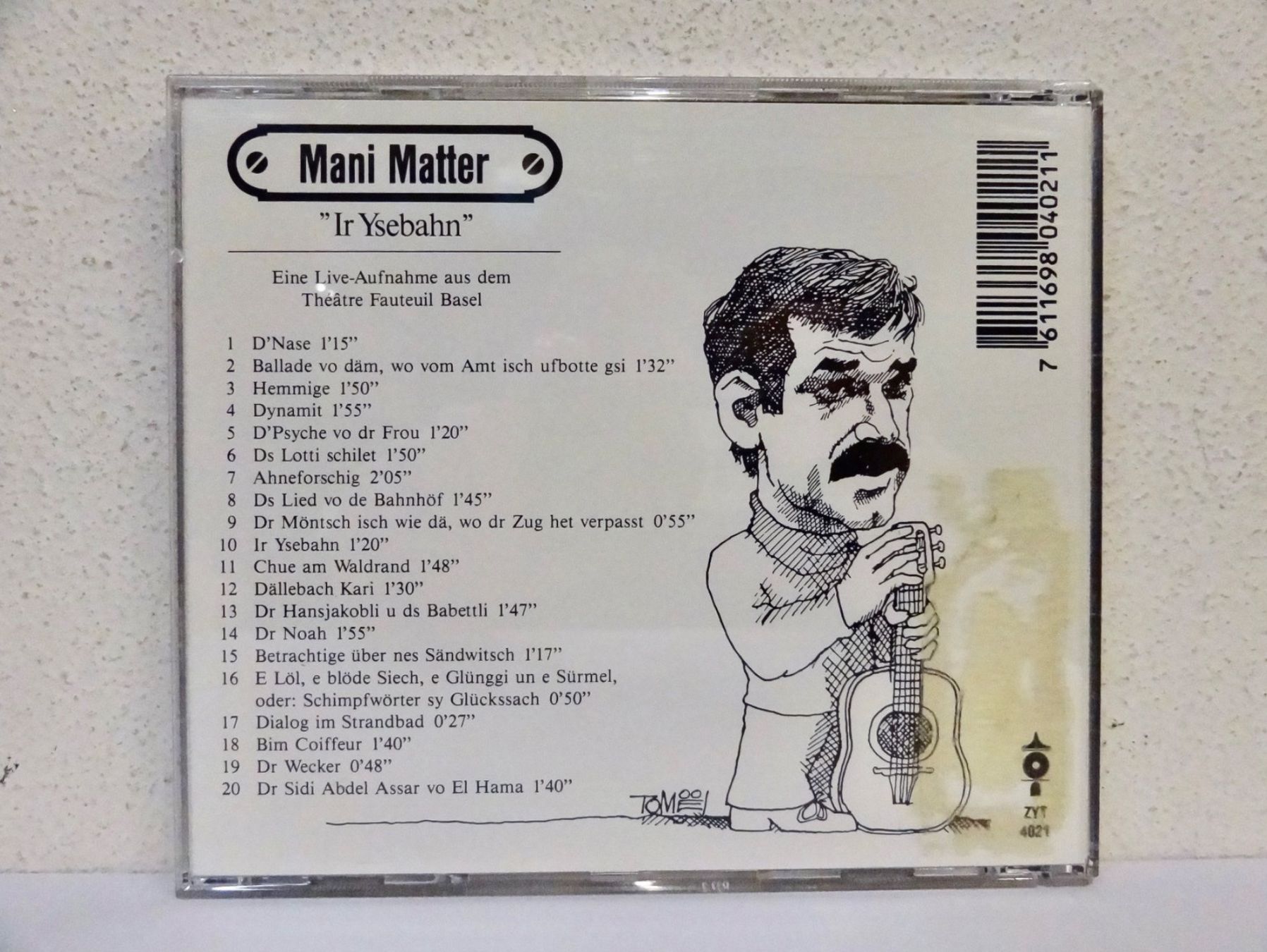 CDs: CD MANI MATTER / IR YSEBAHN – Neu (gemäss Beschreibung) aus Kerzers von djstarsky73 1