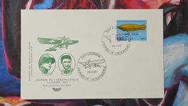 CL36 Enveloppe + Timbre Suisse - Theme Aviation 1980