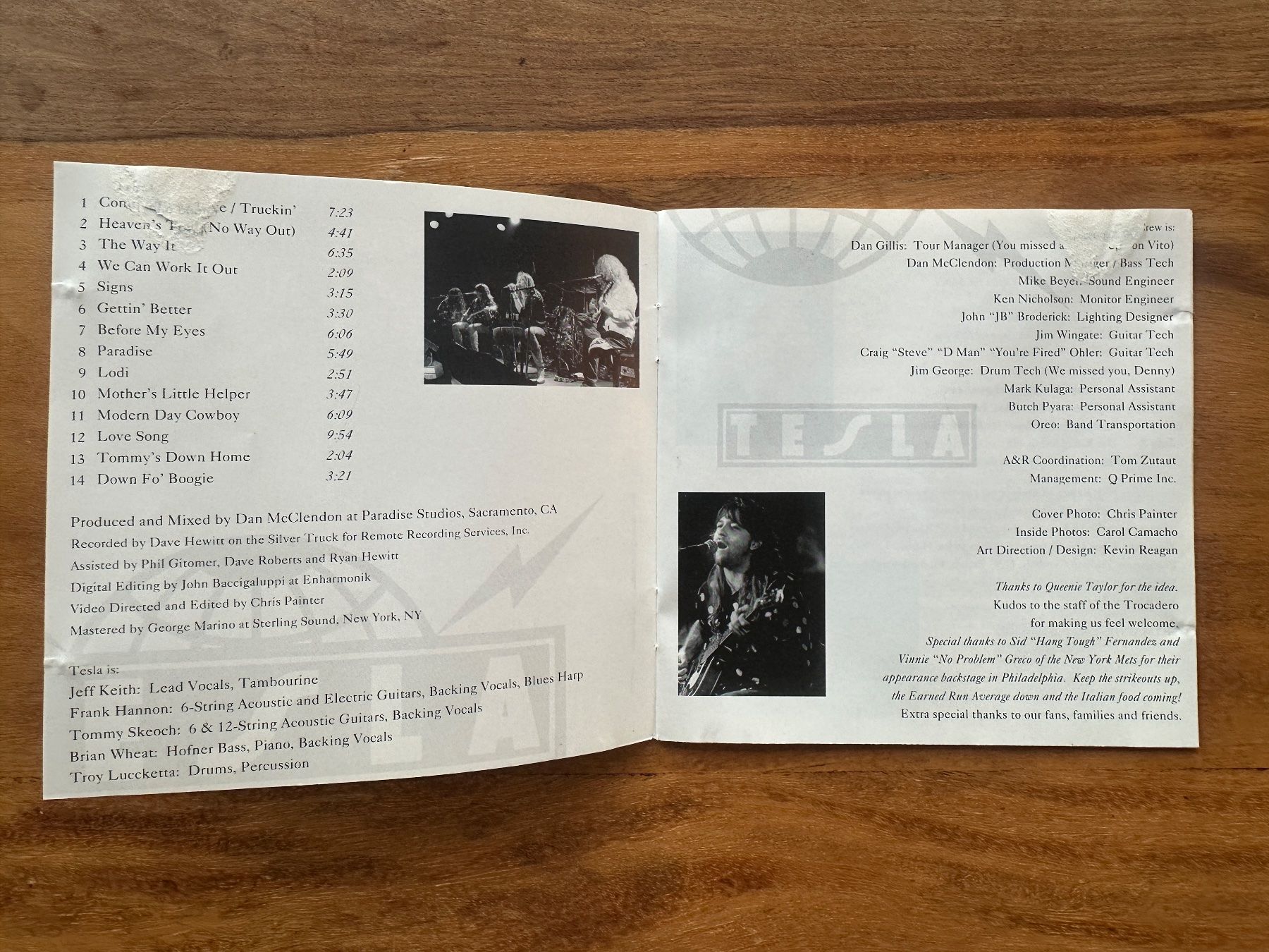 CD: Tesla Five Man Acoustical Jam CD – Usato da Horgen venduto da flyingpenguin2000 3