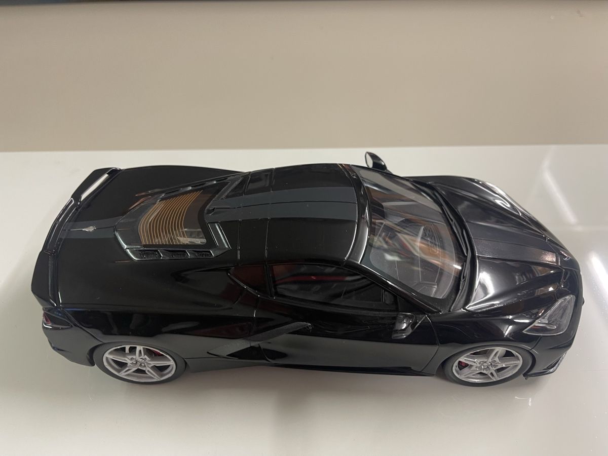 Chevrolet Modellautos: Schwarze Corvette Stingray C8 Modellauto 1:18 TOP SPEED – Neu (gemäss Beschreibung) aus Siebnen von speedy63 6