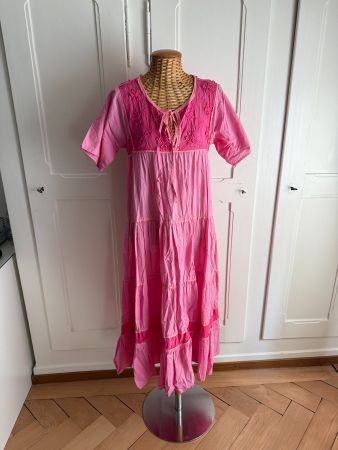 IZIA - Hippie Boho Kleid pink M