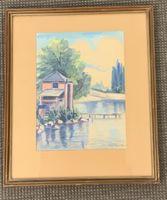 Aquarelle Signé Roger Pizzotti