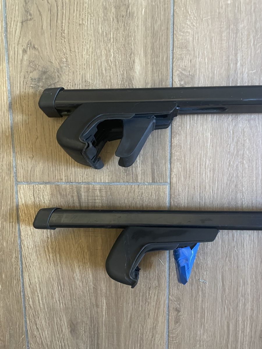 Portapacchi: Dachträger Querträger schwarz – Usato da Lostorf venduto da aloe-top 3