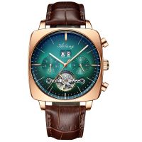 📌NEU Automatische Uhr mit Lederarmband