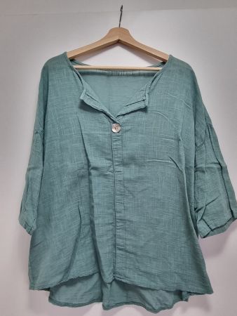 Leichtes Leinen Shirt L NEU