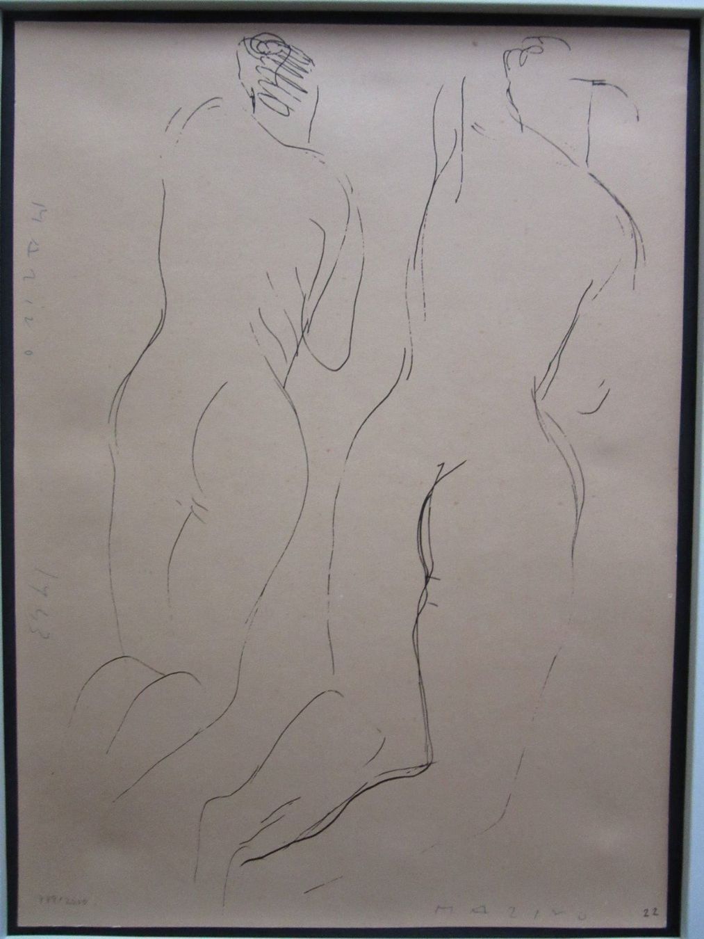 Foto & Immagini: MARINO MARINI //    ref.mit Rahmen – Usato da Gersau venduto da grafik-kunst 1