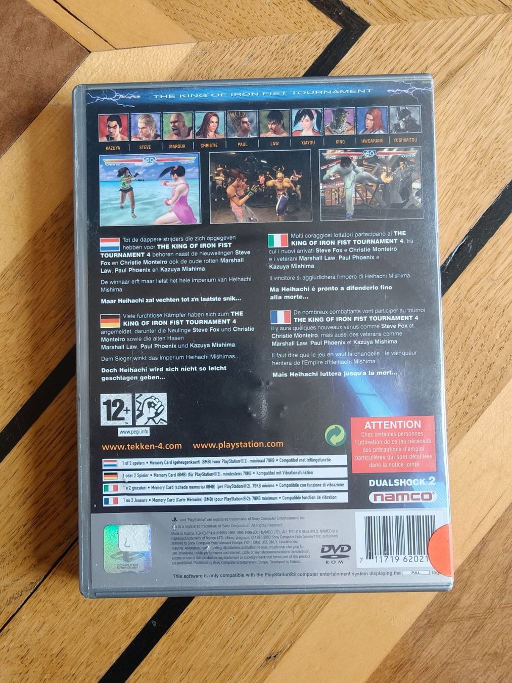 Sony Giochi: Tekken 4 PS2 MULTI Platinum Collector – Usato da La Chaux-de-Fonds venduto da glad0s 2