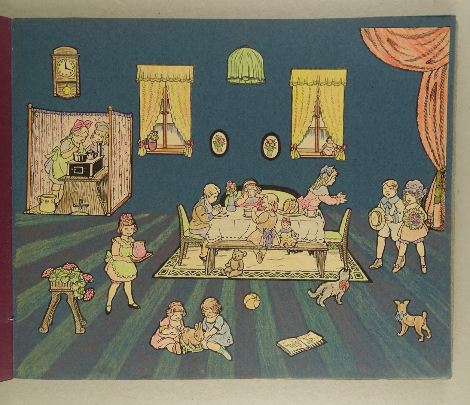 Bücher: HERBERT RIKLI: GRUPPENBILDER, KINDERBUCH UM 1910 – Gebraucht aus Grüningen von Kartensammler 7