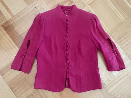 SUMMER SALE: Trachtenjacke von Mothwurf (himbeerrot, Gr. 42)