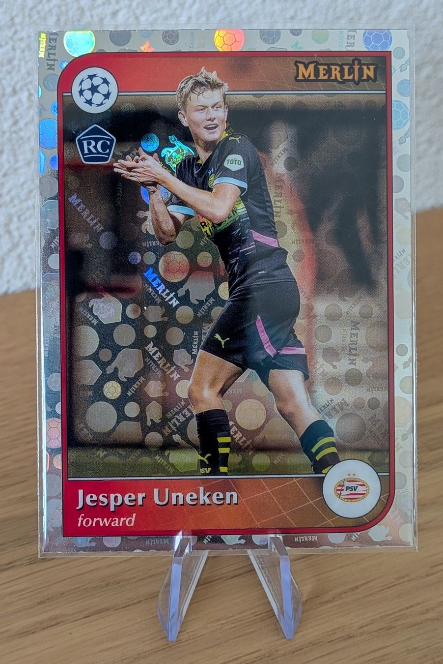 Topps Carte collezionabili: Jesper Uneken RC PSV - Topps Merlin  – Nuovo (secondo la descrizione) da Riddes venduto da marioCro16