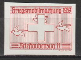 Brieftaubendienst Nr. 17bw/2 *