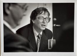 Bill Gates, Gründer von Microsoft, frühe Foto des IT-Gurus