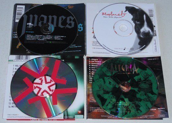 CD: 4CD's - Juanes, Blusbuef, Laith Al-Deen, René Dupré – Usato da Unterbäch venduto da hiliq 6