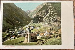 AK:  Göschenen - Gotthardbahn... Schön !