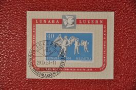1951 Block W32 gestempelt Ersttag