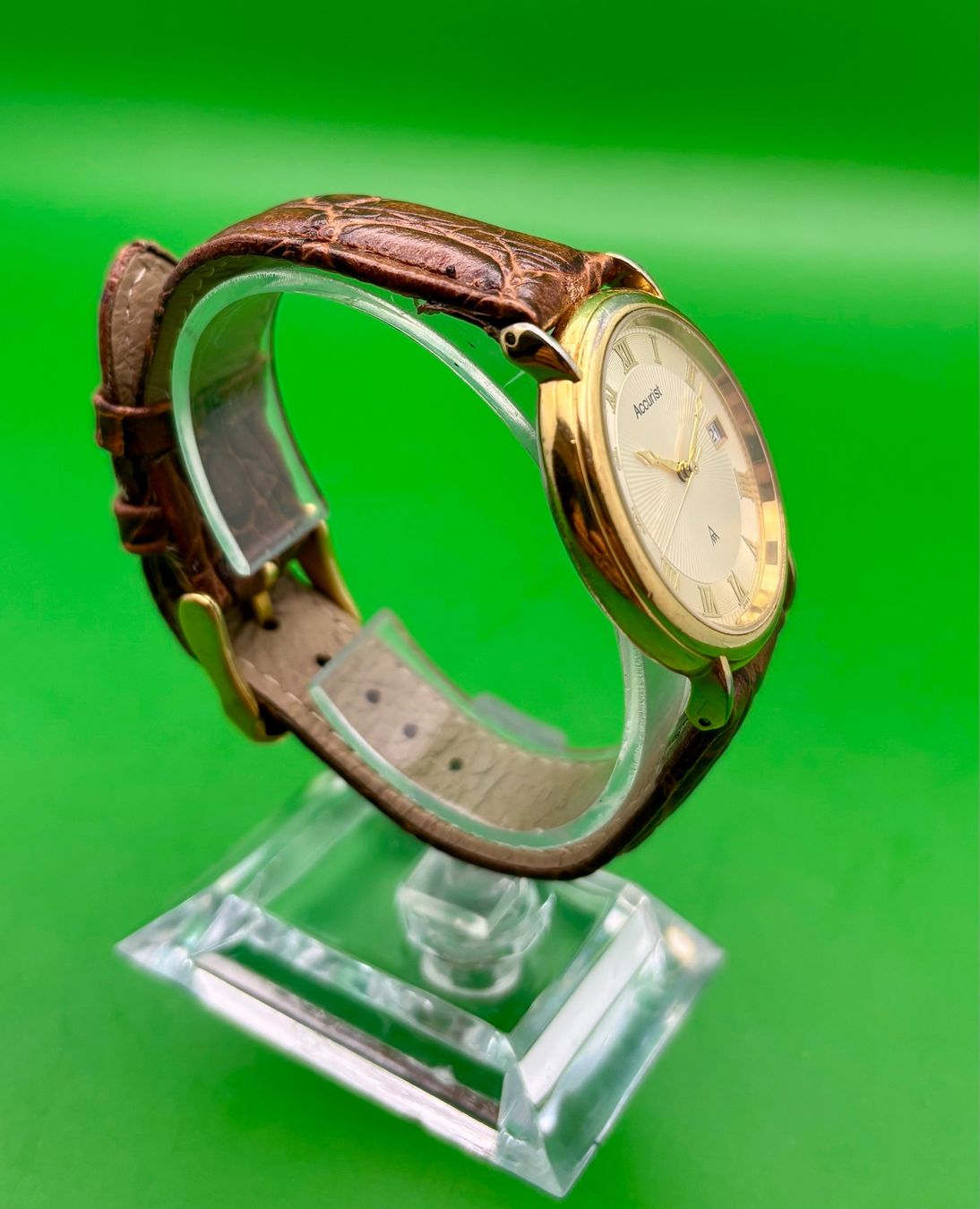 Orologi: ACCURIST: EINE BEKANNTE BRITISCHE TRADITIONSMARKE – Usato da Rorschach venduto da ZeitWerk.10 3