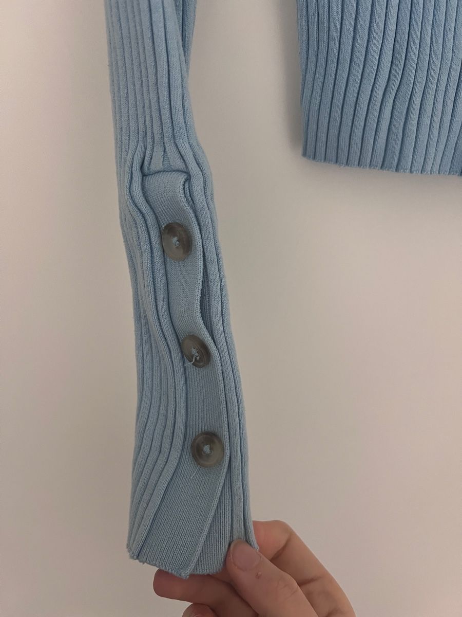Tally Weijl Tops: Hellblaues Top mit Kragen – Neu (gemäss Beschreibung) aus Zürich von man_nq66 3