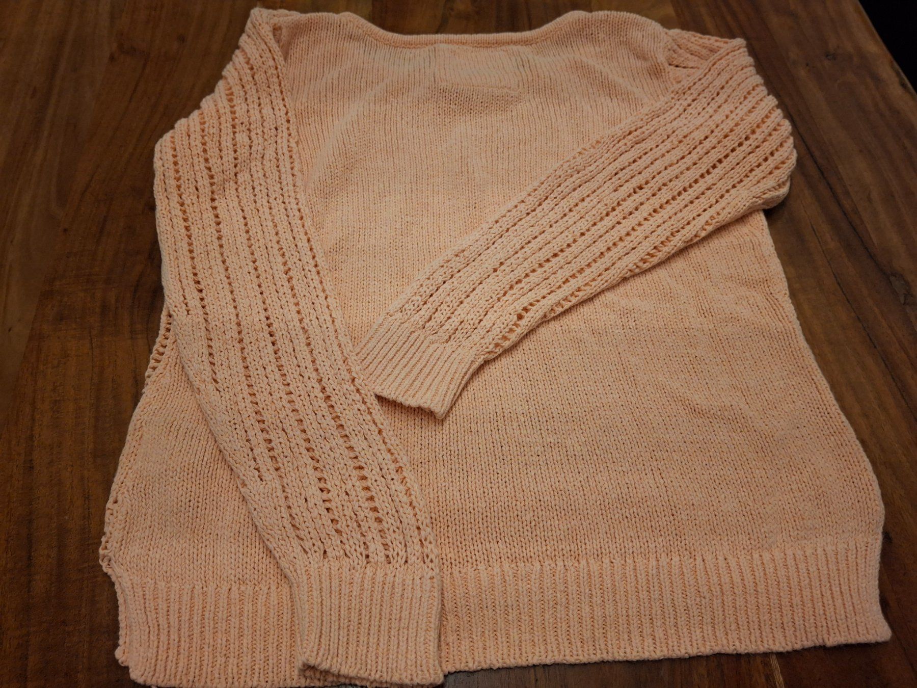 H&M Pullover & Sweatshirts: Pull rose ajouré taille M marque H&M 61% coton – Gebraucht aus Villiers von san_jn5w 6