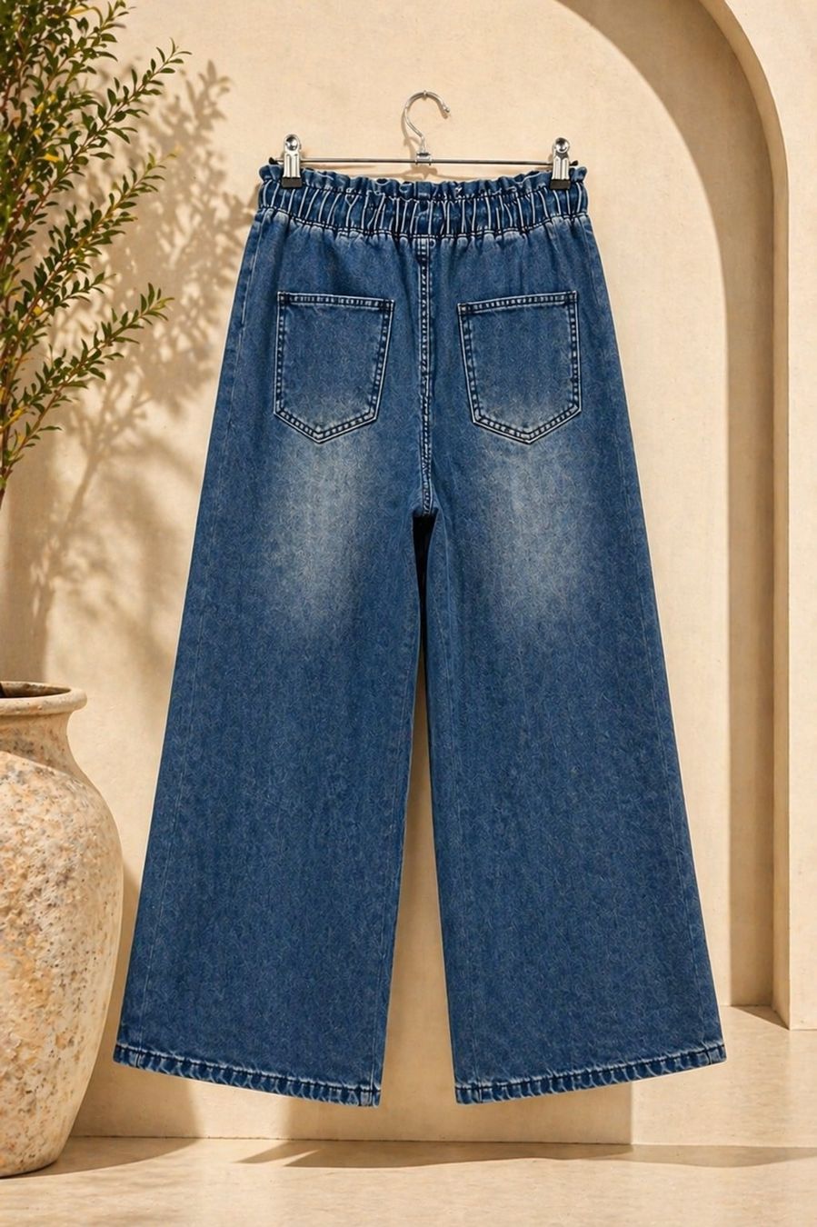 H&M Jeans: Jeans palazzo vita elastica – Usato da Lugano venduto da mic_zcm7 1