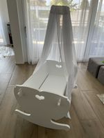 Babywiege aus Massivholz Handmade