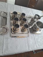 Whiskey Set von Zepter vergoldet 24K