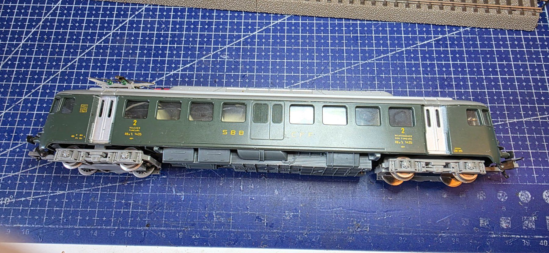 Lima Modellini di ferrovie: Lima RBe4/4 1435 HO/DC analog – Usato da Hochfelden venduto da Danizh0