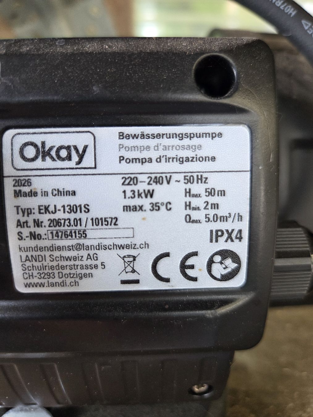 Pumpen & Teile: wasserpumpe – Gebraucht aus Rüti b. Riggisberg von jalaru 1