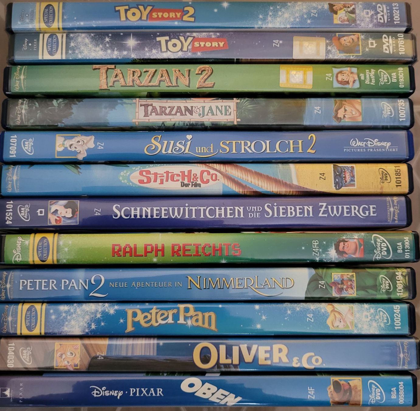 Tutti i DVDs: Konvolut 54 Disney / Pixar DVDs – Usato da Würenlos venduto da Felisha 1