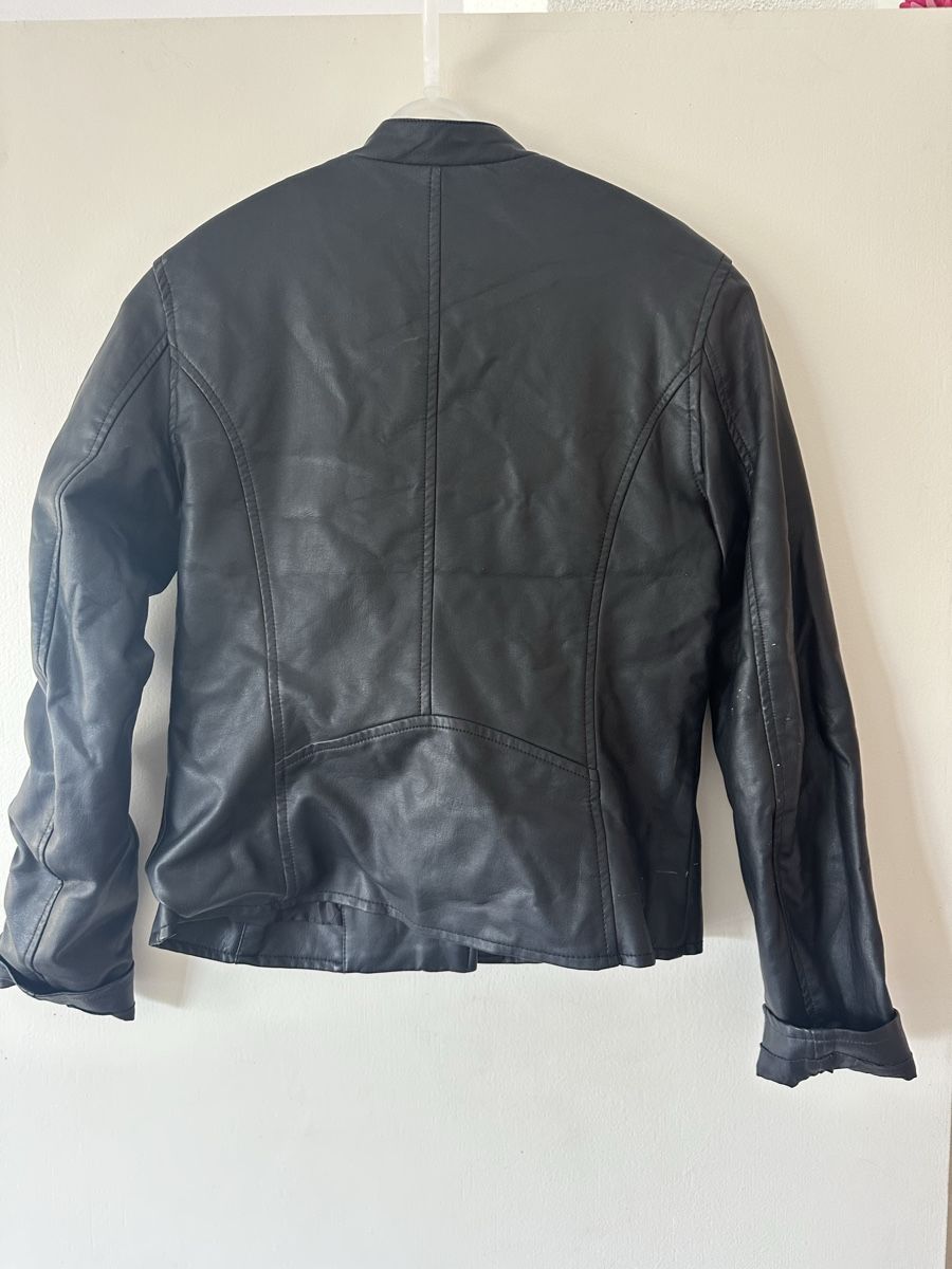 Jacken & Mäntel: OVS Kunstleder Jacke Grösse 164 – Gebraucht aus Busswil von billib 1
