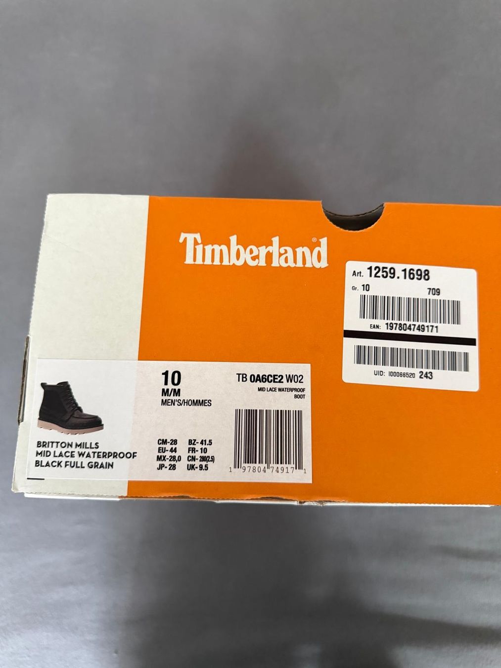 Timberland Scarpe da uomo: Timberland Britton Stiefel, Gr. 44, Neu! – Nuovo e nell'imballaggio originale da Laufen venduto da Happi121 6
