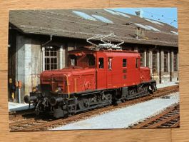 ANSICHTSKARTE SBB DE 6/6 15301 SEETAL KROKODIL