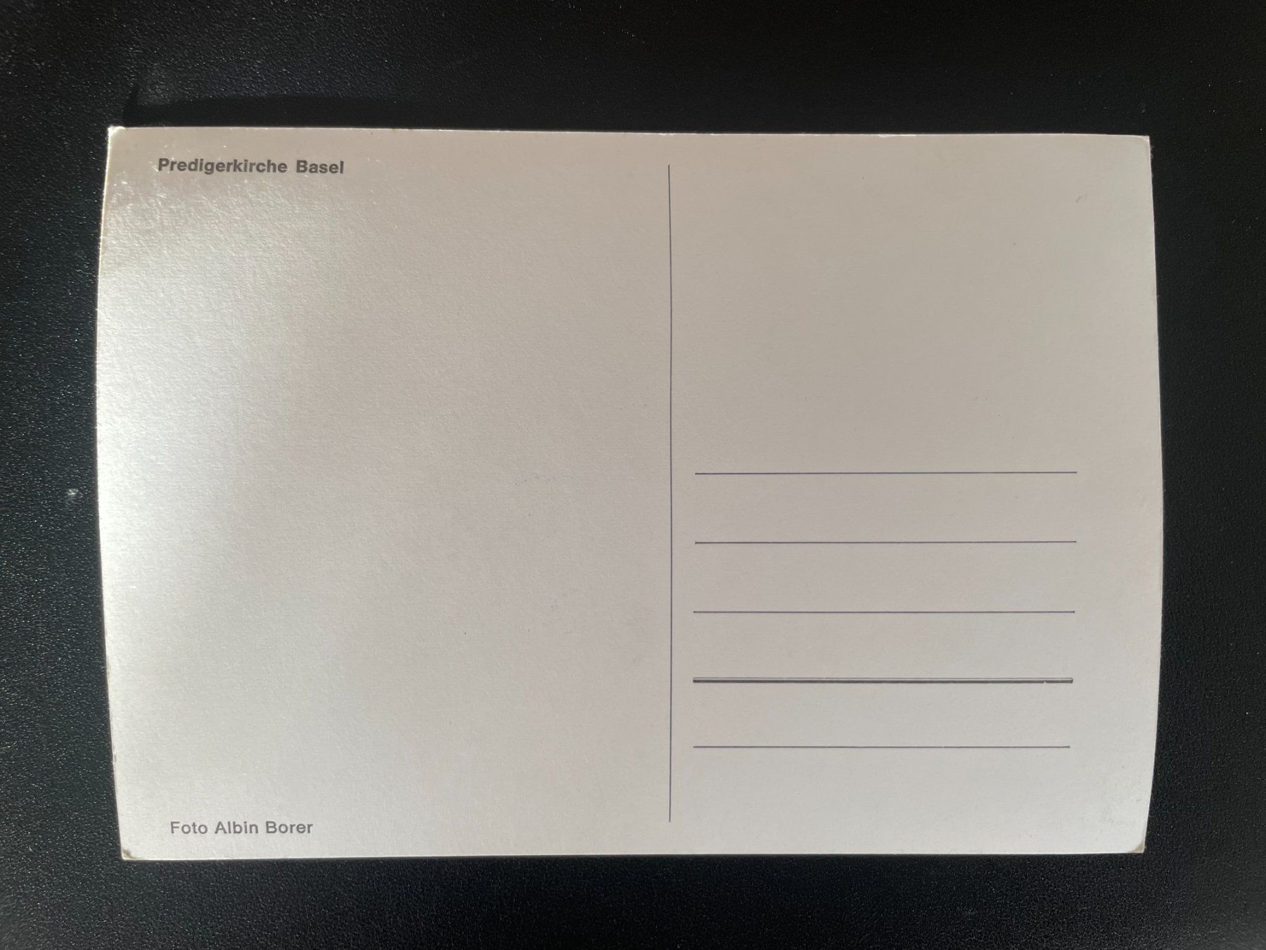 Cartes postales: AK BS Predigerkirche Basel – D'occasion à Thal par Danny82 1