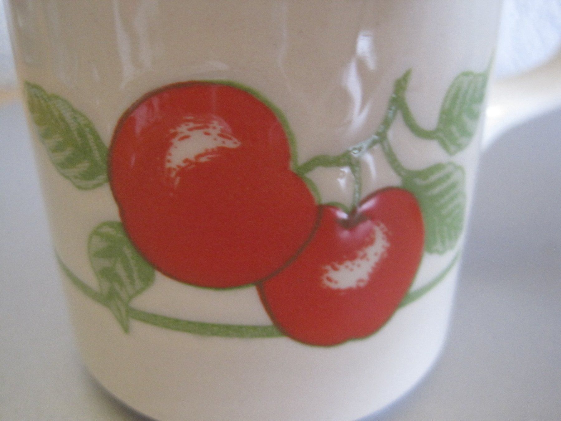 Tazze: 4 TASSES AVEC FRUITS ET FLEURS – Nuovo (secondo la descrizione) da Murten venduto da Selliot 2