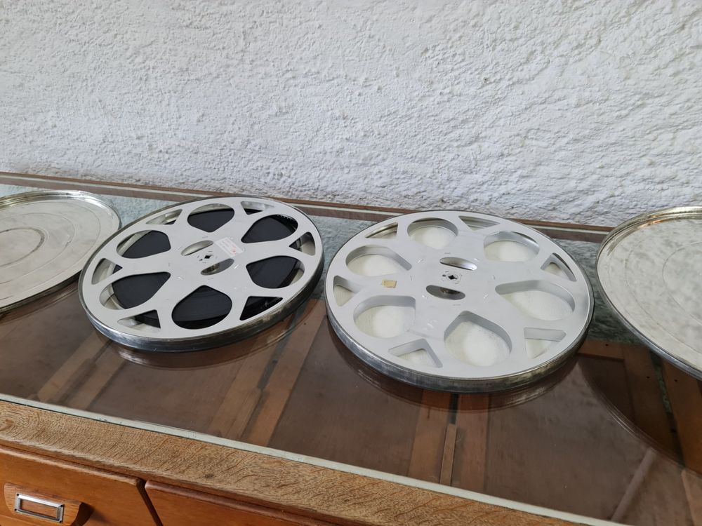 4 Alte Vintage Filmrollen Filmdosen über Kunststoff | Kaufen auf Ricardo