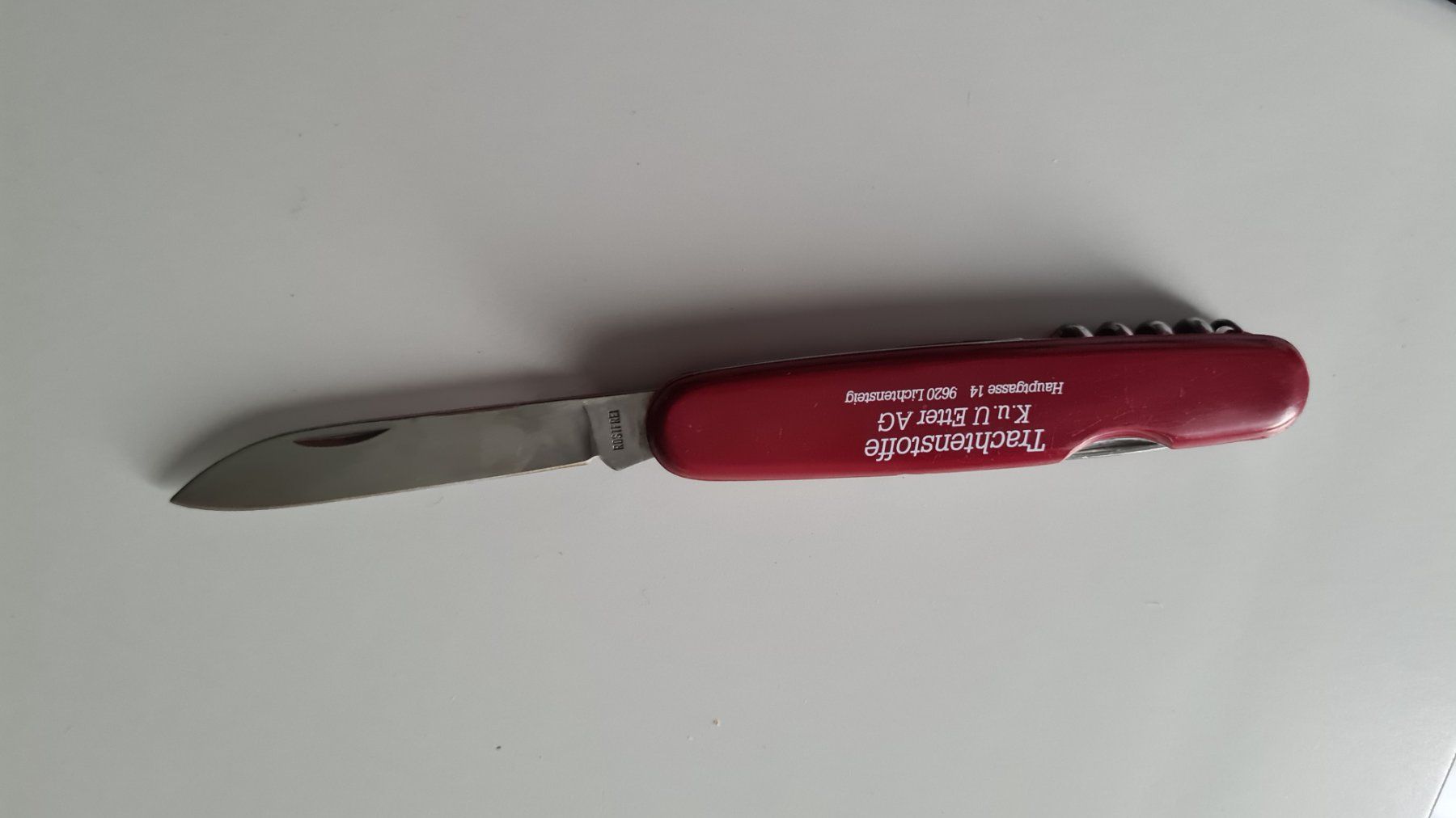Coltelli tascabile: Sackmesser – Usato da Rickenbach b. Wil venduto da cornetta 2