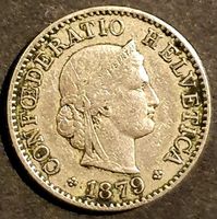 5 Rappen 1879
