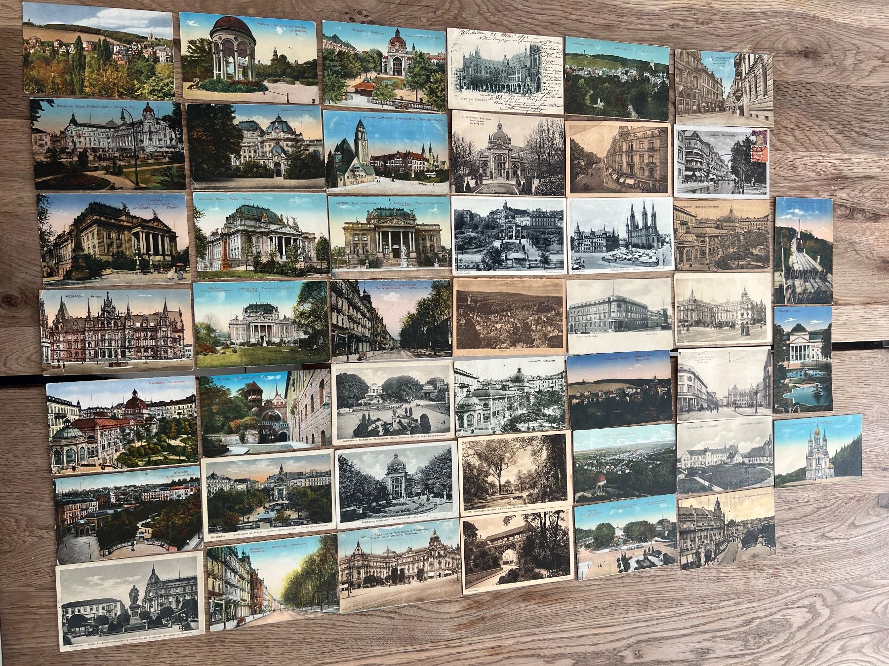 Cartoline postali: Sammlung Ansichtskarten Deutsches Reich- Wiesbaden – Usato da Hermetschwil-Staffeln venduto da militaria-schweiz