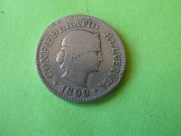 Schweiz 1899, 10 Rappen