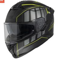 Neuer Motorradhelm IXS 422 FG 2.1 schwarz gelb Grösse L 