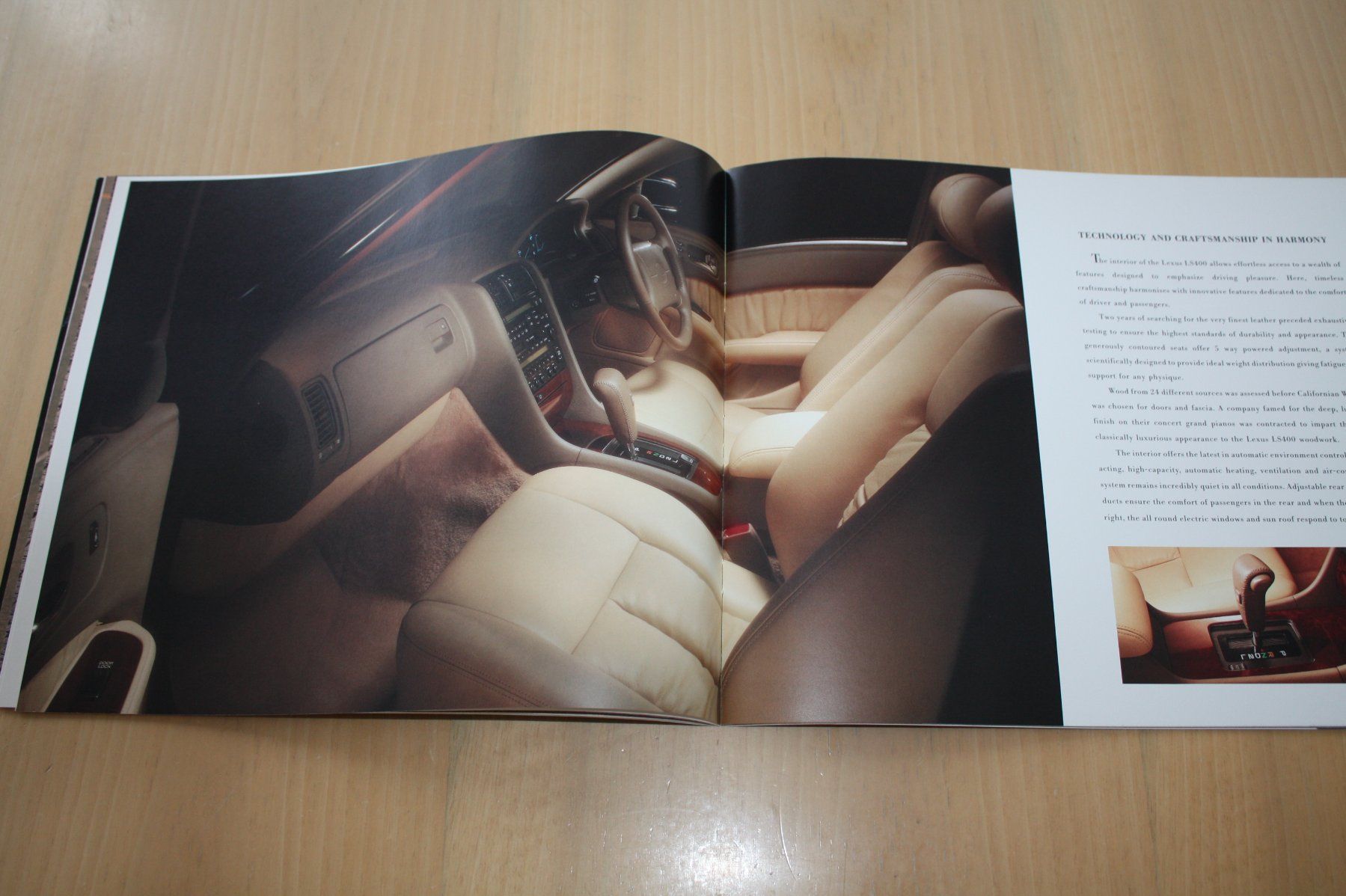 Lexus Dokumente: Original Lexus LS 400 Prestige Prospekt – Gebraucht aus Wikon von erwin400 5