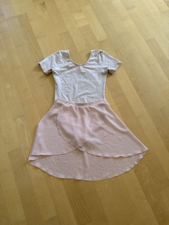 Ballett Set Trikot und Rock rosa Grösse unbestimmt