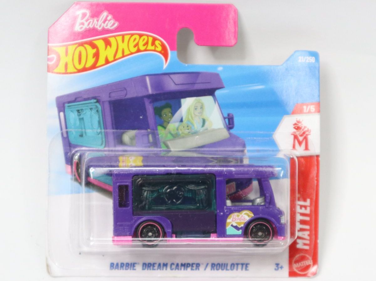 Hot Wheels Voitures modèles: Hot Wheels Barbie Dream Camper Roulotte – Neuf avec emballage d'origine à Eschenbach SG par Astalavista