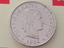 20 Rappen 1986 ss+