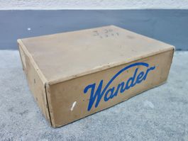 Vintage Verpackung WANDER Schachtel Karton