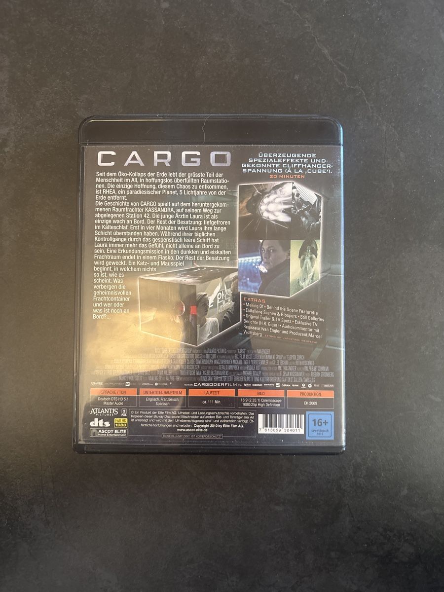 Tutti i DVDs: Cargo Blu-ray - Sci-Fi-Thriller - Top Zustand!  – Nuovo (secondo la descrizione) da Ruswil venduto da Slivio_ 1