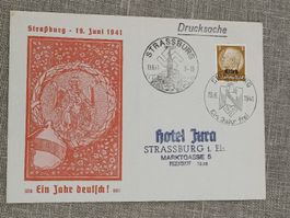 Brief Deutsches Reich mit Sonderstempel 1941